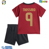 Belgija Leandro Trossard #9 Domaci Dres za djecu EP 2024 Kratak Rukav (+ Kratke hlače)